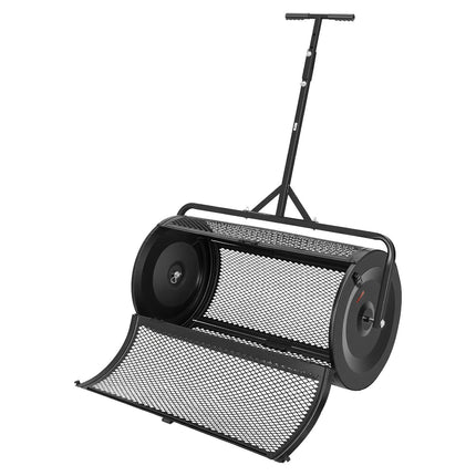 Compost Spreader Roller, 36 in, Push-Tow, Adjustable