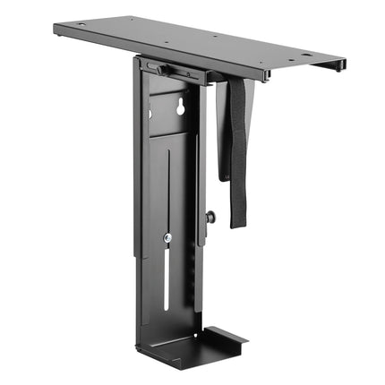 Computer holder for table adjustable