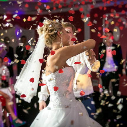 tun confetti 40 cm inimioare