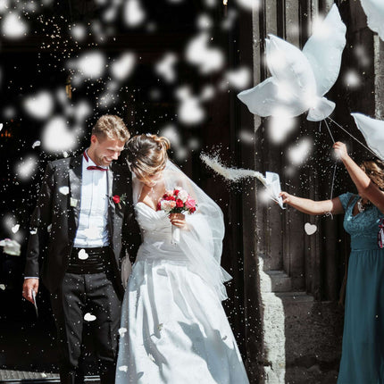 tun confetti 40 cm inimioare
