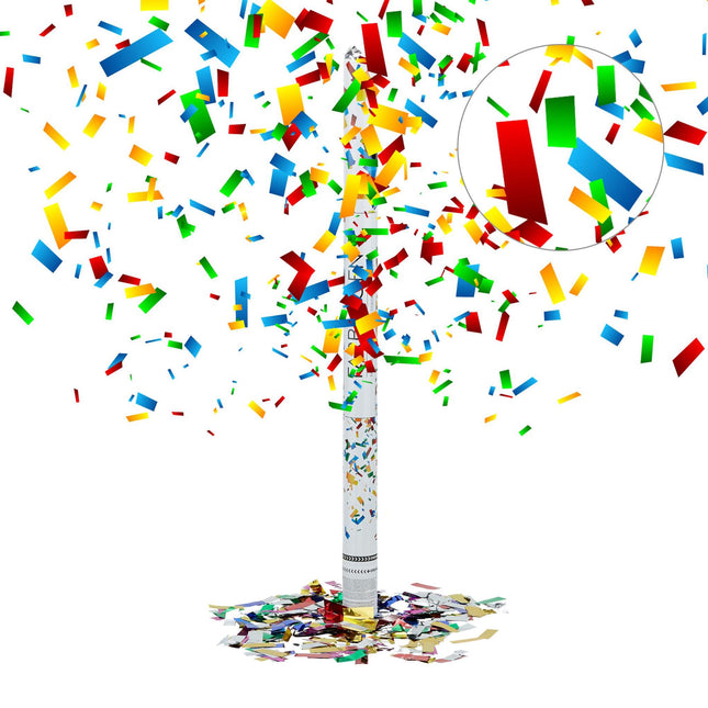tun confetti 80 cm colorat