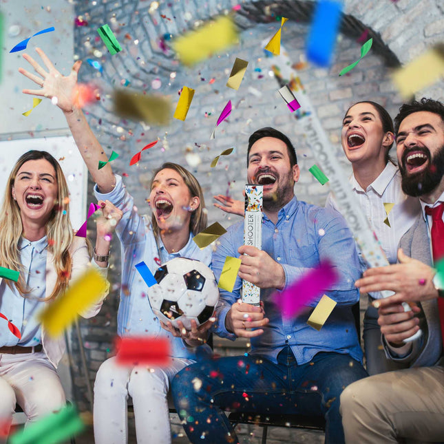 tun confetti 80 cm colorat