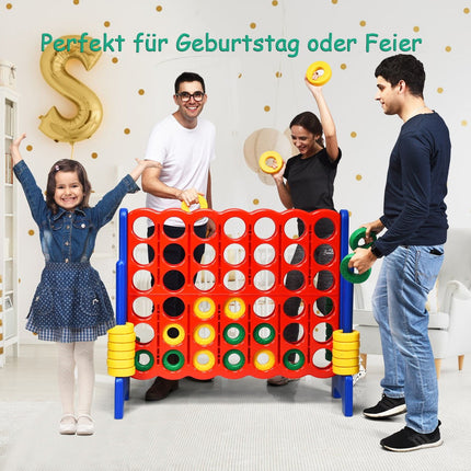 Connect Four Game 4 Wins Board Sets Patru la rând Joc cu 42 de inele Jumbo