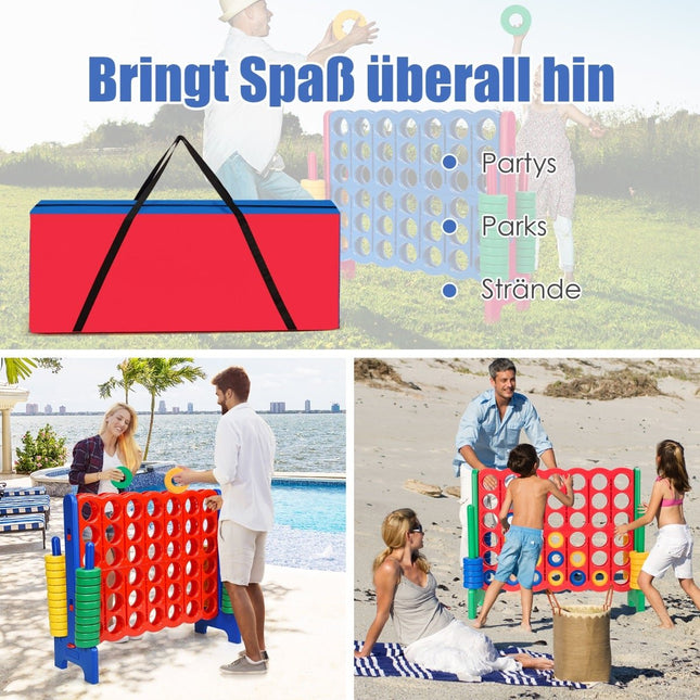Geantă de depozitare Connect Four – Material Oxford rezistent, 120x29x48 cm