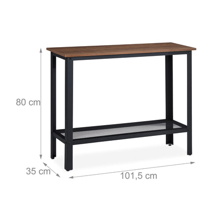 Consolă în design industrial