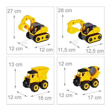 Vehicule de constructii copii
