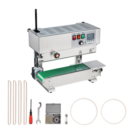 Continuous Vertical Band Sealer, Digital Temp, 6-12 mm