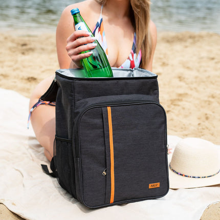 Rucsac frigorific, negru, 25 L, izolat