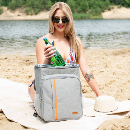 Rucsac frigorific, gri, capacitate 25 l