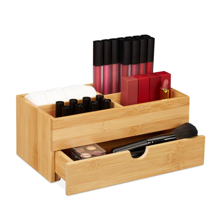Suport cosmetic din bambus