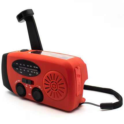 Crank radio Solar cell Lamp SCR-2005