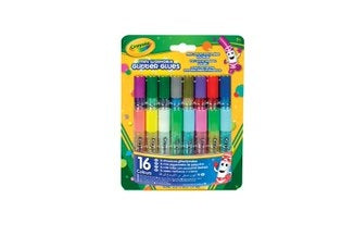Crayola Lipici cu sclipici, 16 buc.