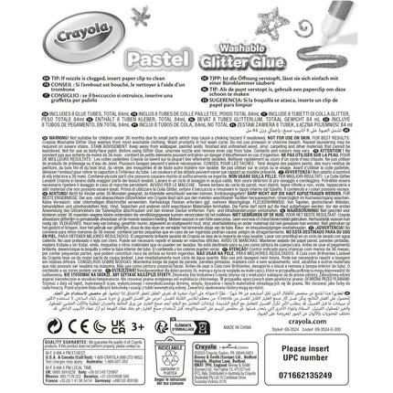 Crayola Lipici cu sclipici, 8 buc.