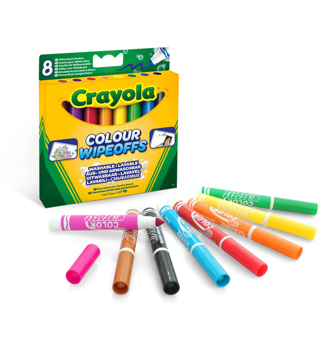 Crayola Markere pentru whiteboard, 8 buc.