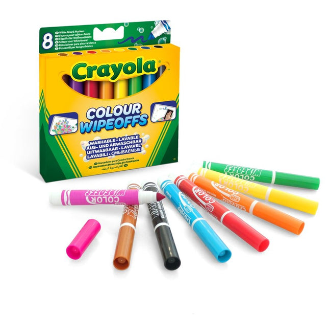 Crayola Markere pentru whiteboard, 8 buc.