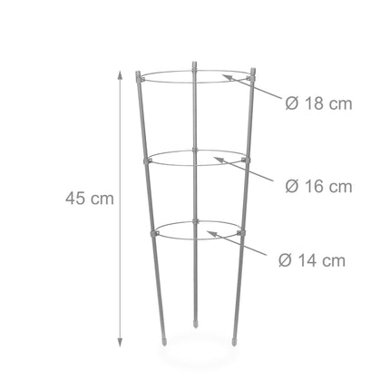 Creeper 45 cm Set de 4 gri