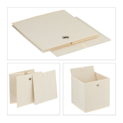Cutii de depozitare creme cu mâner, set de 4
