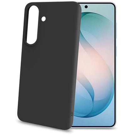 Carcasă Cromo Soft Rubber pentru Samsung Galaxy S26 FE 5G, Neagră