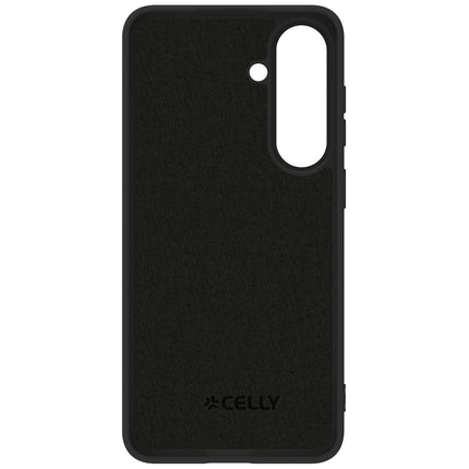 Carcasă Cromo Soft Rubber pentru Samsung Galaxy S26 FE 5G, Neagră
