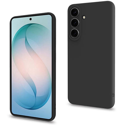 Carcasă Cromo Soft Rubber pentru Samsung Galaxy S26 FE 5G, Neagră