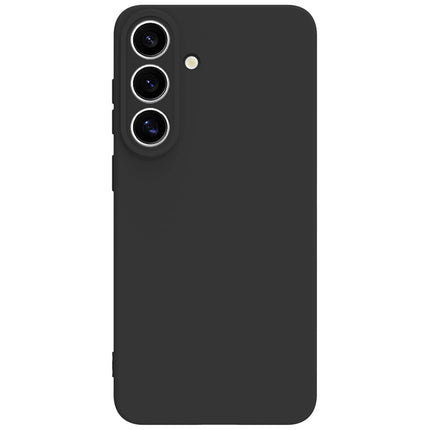 Carcasă Cromo Soft Rubber pentru Samsung Galaxy S26 FE 5G, Neagră