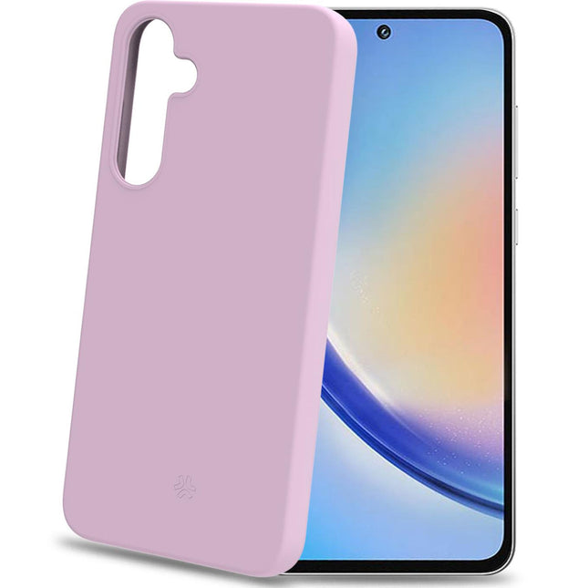 Cromo Soft rubber case Galaxy A35 5G Pink