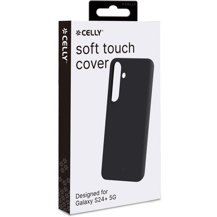 Cromo Soft rubber case Galaxy S24+ 5G Black