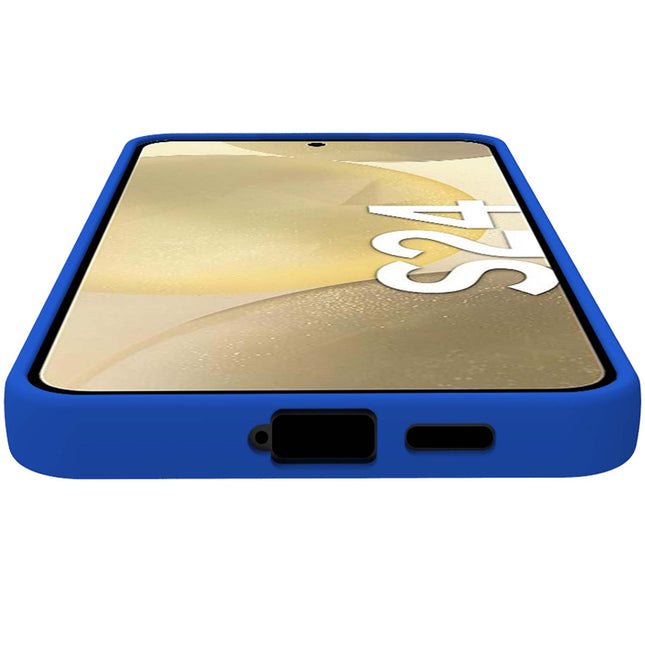 Cromo Soft rubber case Galaxy S24 5G Blue