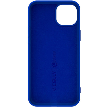 Cromo Soft rubber case iPhone 15 Blue