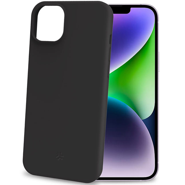 Cromo Soft rubber case iPhone 15 Plus Black