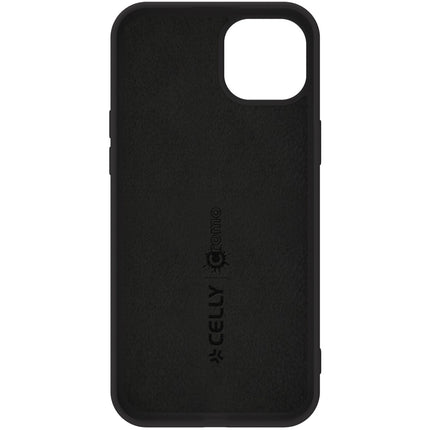 Cromo Soft rubber case iPhone 15 Plus Black