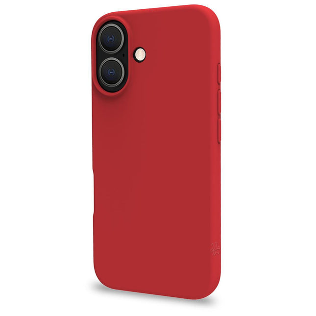 Cromo Soft rubber case iPhone 16e Red