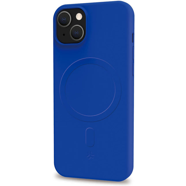 Cromomag Soft rubber case MagSafe iPhone 15 Blue