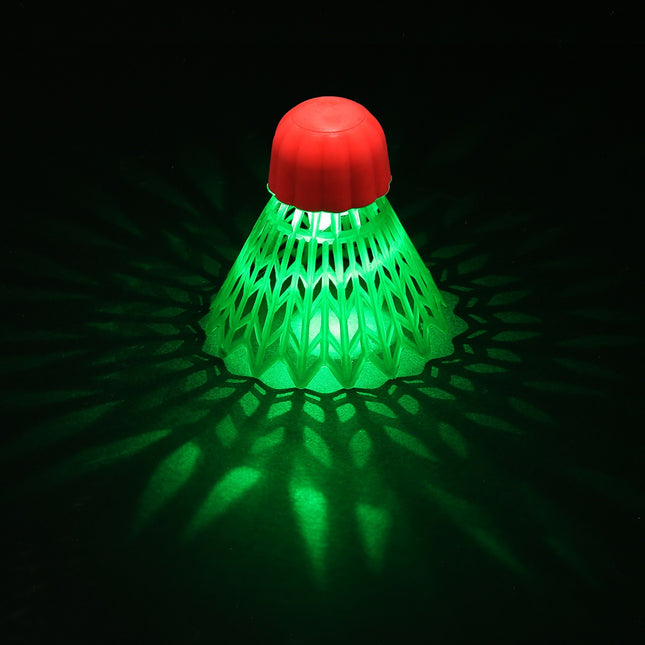 Crossminton Nylon Shuttlecocks with LED, 3 Pack