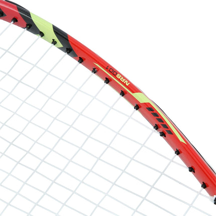 Set Crossminton cu 2 rachete, volante, husa rosie