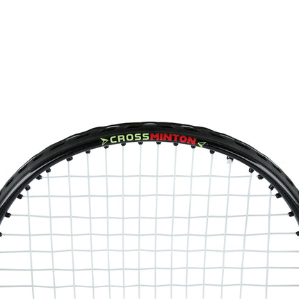 Set Crossminton cu 2 rachete, volante, husa rosie