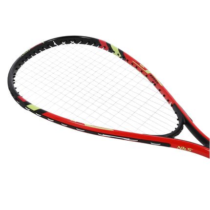 Set Crossminton cu 2 rachete, volante, husa rosie