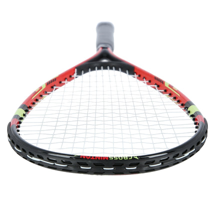 Set Crossminton cu 2 rachete, volante, husa rosie