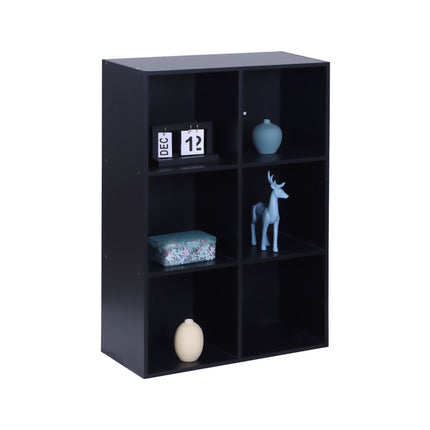 Bibliotecă cub, raft independent cu compartimente deschise