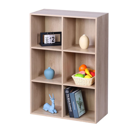 Bibliotecă cub cu compartimente deschise, independentă