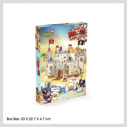 Cubicfun Puzzle 3D Castelul cavalerilor pirați