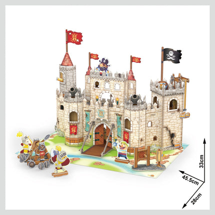 Cubicfun Puzzle 3D Castelul cavalerilor pirați