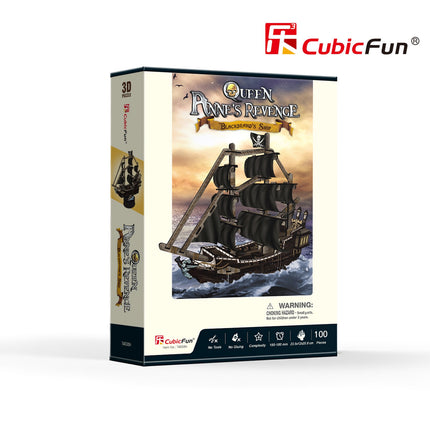 Cubicfun puzzle 3D Queen Ann´S Revenge