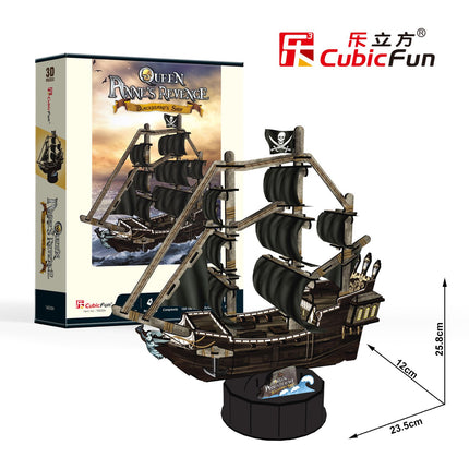 Cubicfun puzzle 3D Queen Ann´S Revenge