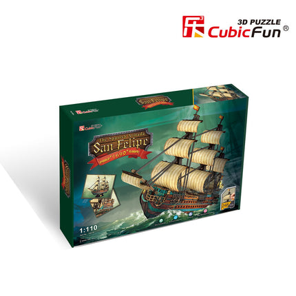 Puzzle 3D Cubicfun Armada Sp.: San Felipe