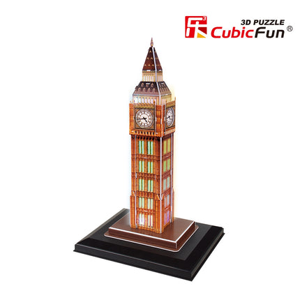 Cubicfun Puzzle 3D cu LED Big Ben
