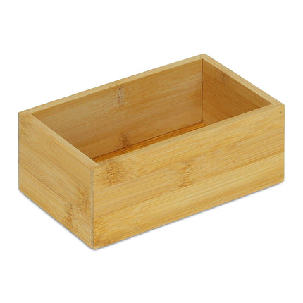 Cutie cuboidă din bambus