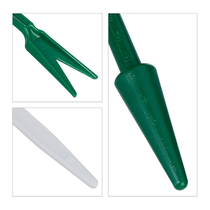 Ghiveci de cultivare, set de 96 cu accesorii
