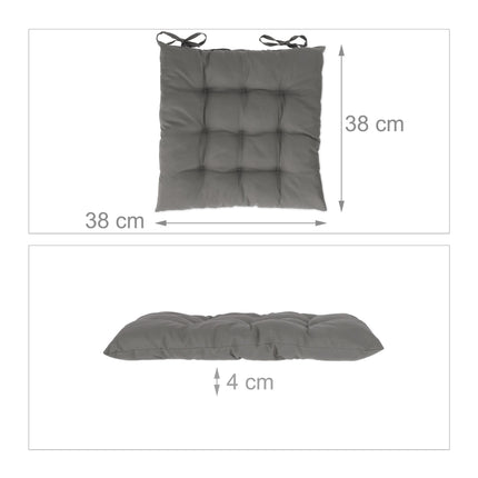 Set de 4 perne gri