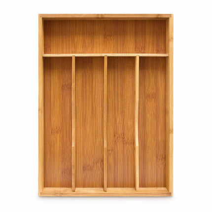 Cutlery box bamboo 34 x 25 x 4.5 cm